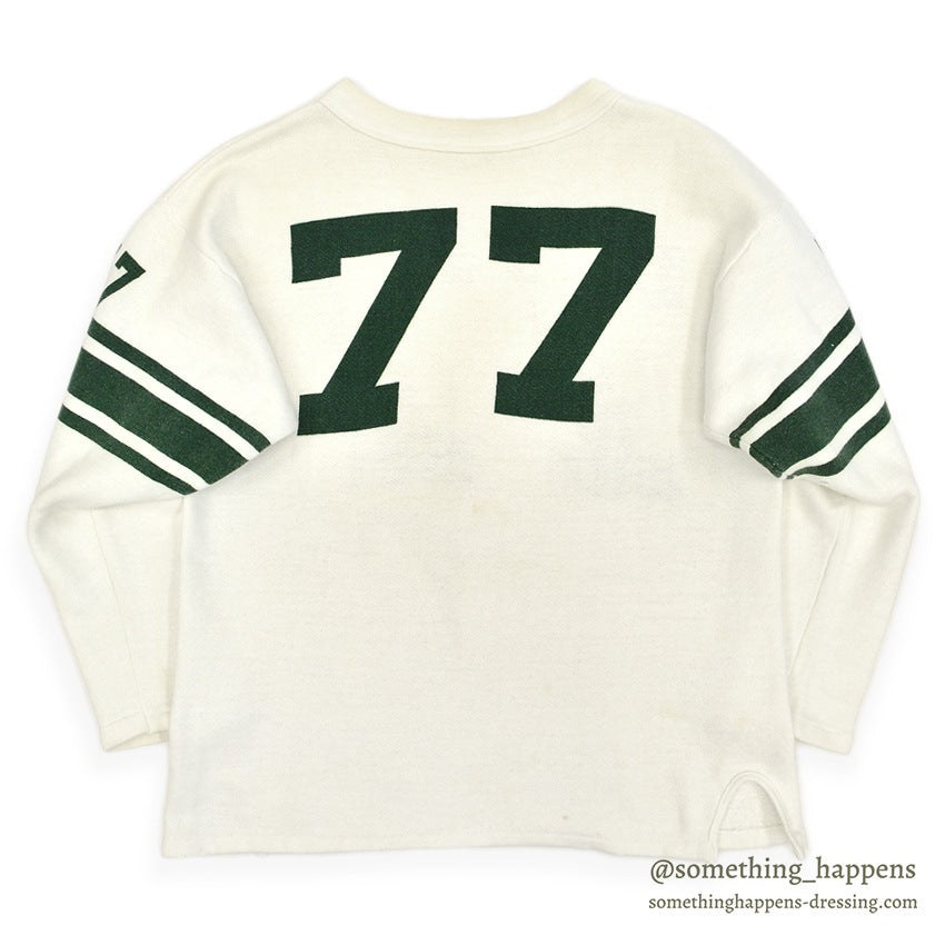 1960's FOOTBALL 77 COTTON SWEAT SHIRT ...