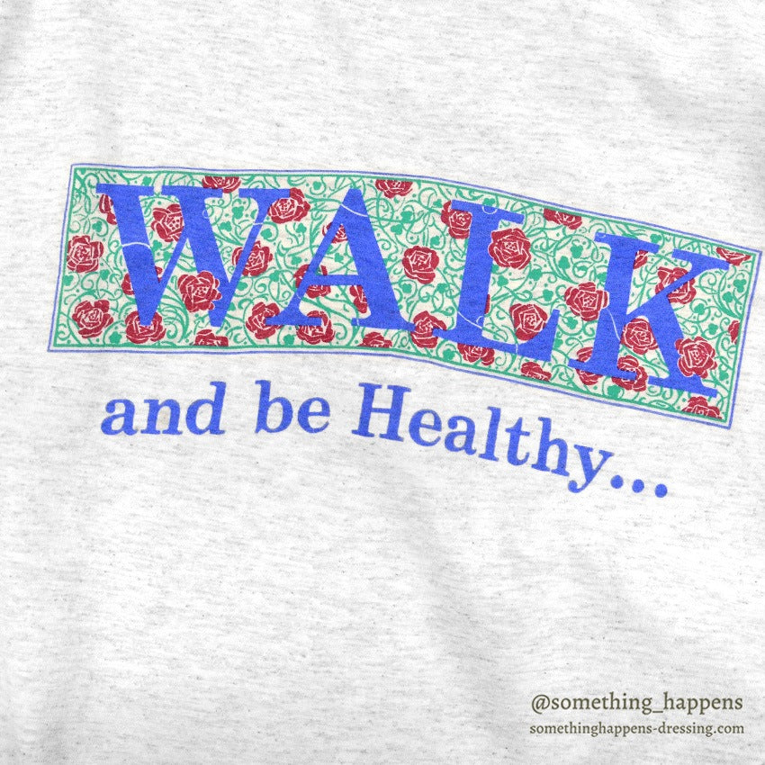 1990's STAFFORD BLAINE WALK PRINT T-SHIRT...X-LARGE