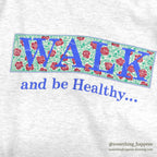 1990's STAFFORD BLAINE WALK PRINT T-SHIRT...X-LARGE