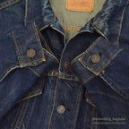 1960's LEVI'S 70505 BIG-E DENIM JACKET UNIQUE CUSTOMIZED... 46