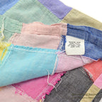 1980's ORVIS CRAZY PATCHWORK B/D SHIRT...L