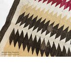 c.1940's NAVAJO RUG ZIGZAG PATTERN... 120cm/84cm
