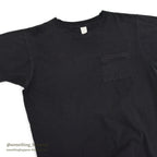 1970's~ BLACK PLAIN POCKET T-SHIRT ...