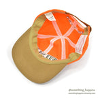 1990's FILSON OWAA ORANGE/TAN CAP...