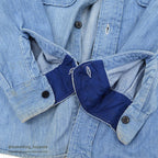 ~1960's FIVE BROTHER TYPE CPO DENIM SHIRT SELVEDGE ...