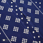 1930's~ ELEPHANT BRAND WHITE DOTS NAVY BANDANA TRUNK DOWN ...