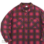 1960's BIGMAC PRINT FLANNEL SHIRT RARE COLOR... L