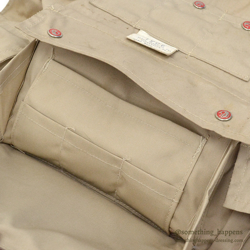 ~1970's IDEAL FISHING APRON VEST UNUSUAL...