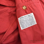 1980's~ Willis & Geiger BUSH POPLIN FIELD JACKET... L