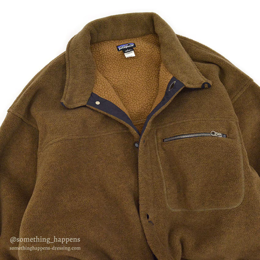 1990's PATAGONIA SYNCHILLA SHEARLING COAT ... L