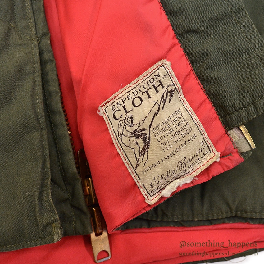 1960's EDDIE BAUER SHOOTING STAR DOWN JACKET...