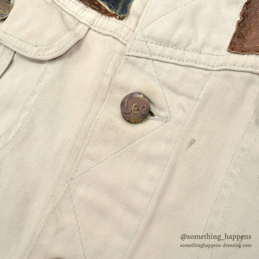 1960's Lee WESTERNER 100-J / PATCHWORK LEATHER... 42 LONG