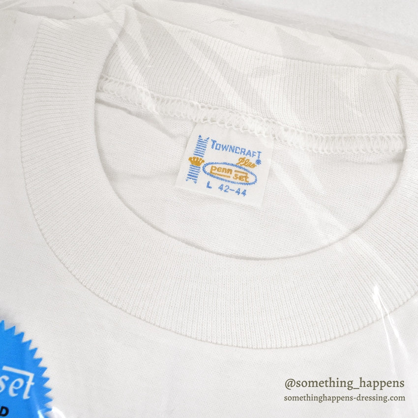 1960's~ DEADSTOCK TOWNCRAFT PENNEYS POCKET T-SHIRT 1 ... L