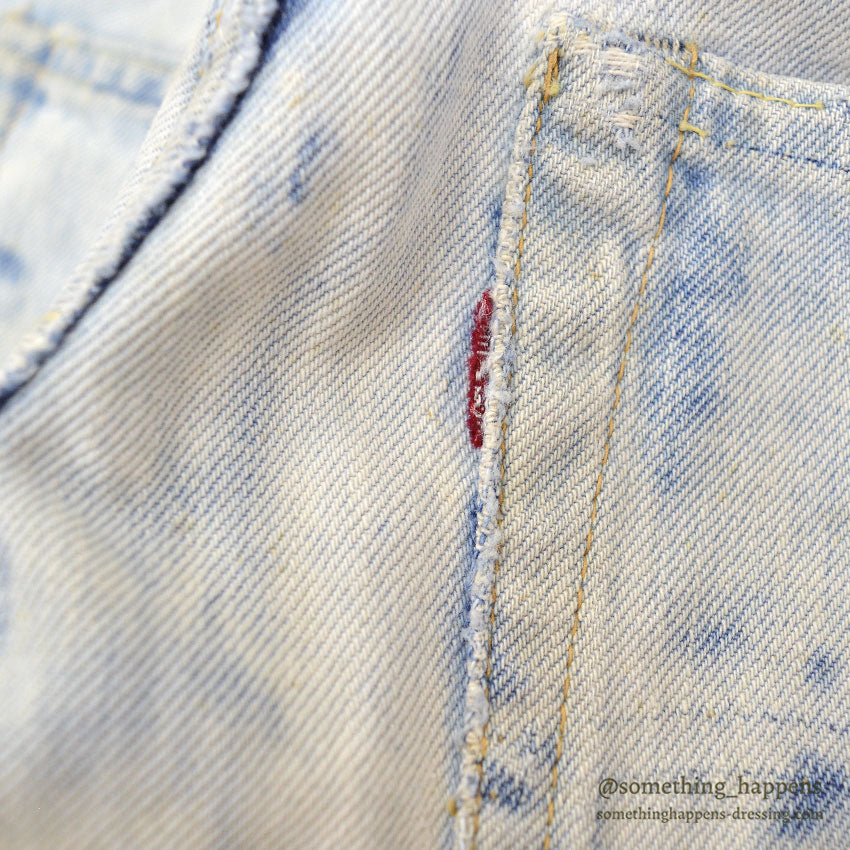 1960's LEVI'S 551ZXX BLEACHED ... W32/L29