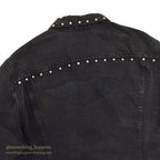1960's LEVI'S 70505-0217 BIGE OVERDYED / BLACK WITH STUDS...