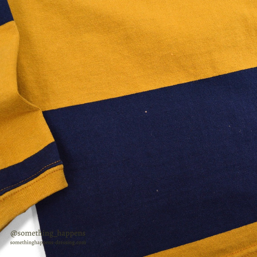 1980's~ ST JOHN'S BAY WIDE STRIPED L/S TEE ... M