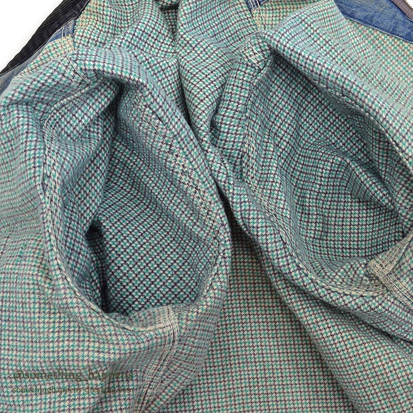1960's OSHKOSH DENIM JACKET / COTTON FLANNEL BLANKET...