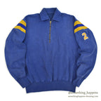 1950's CHATTANOOGA ATHLETIC HALF-ZIP SWEAT SHIRT...