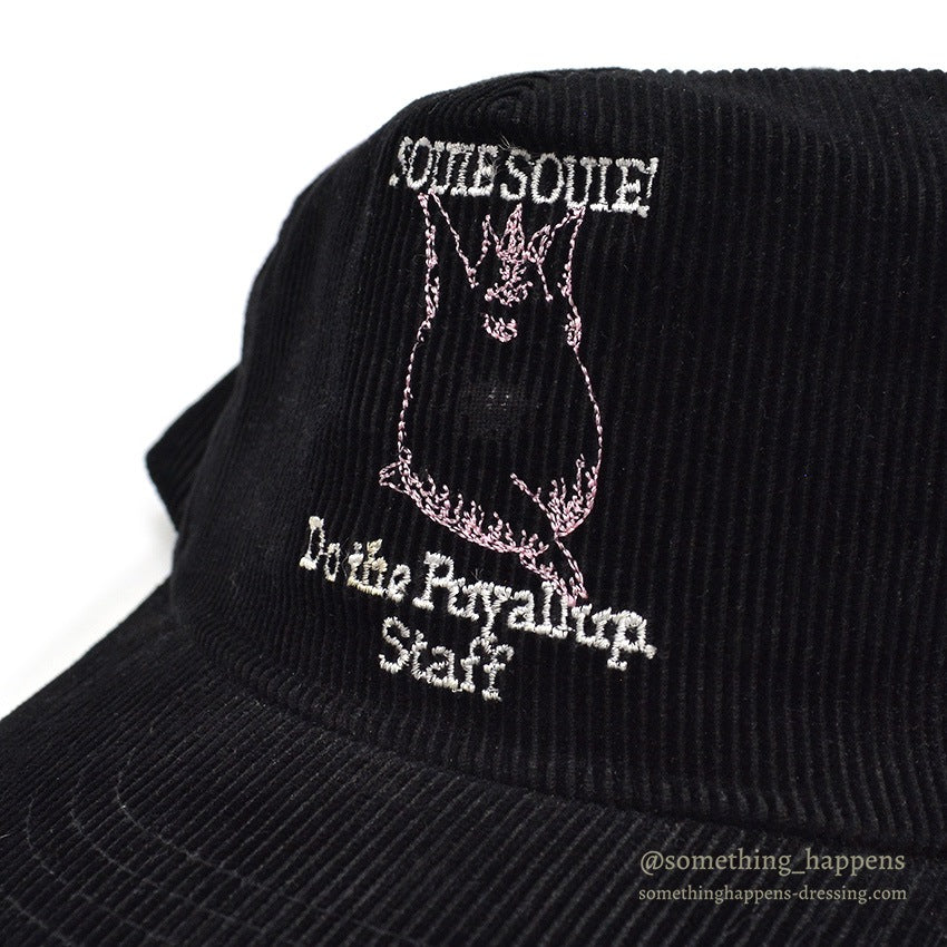 1980's~ PIG EMBROIDERY SOUIE SOUIE! CAP / FOR STAFF...