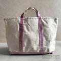 1980's LLBEAN BOAT AND TOTE / PINK... LARGE