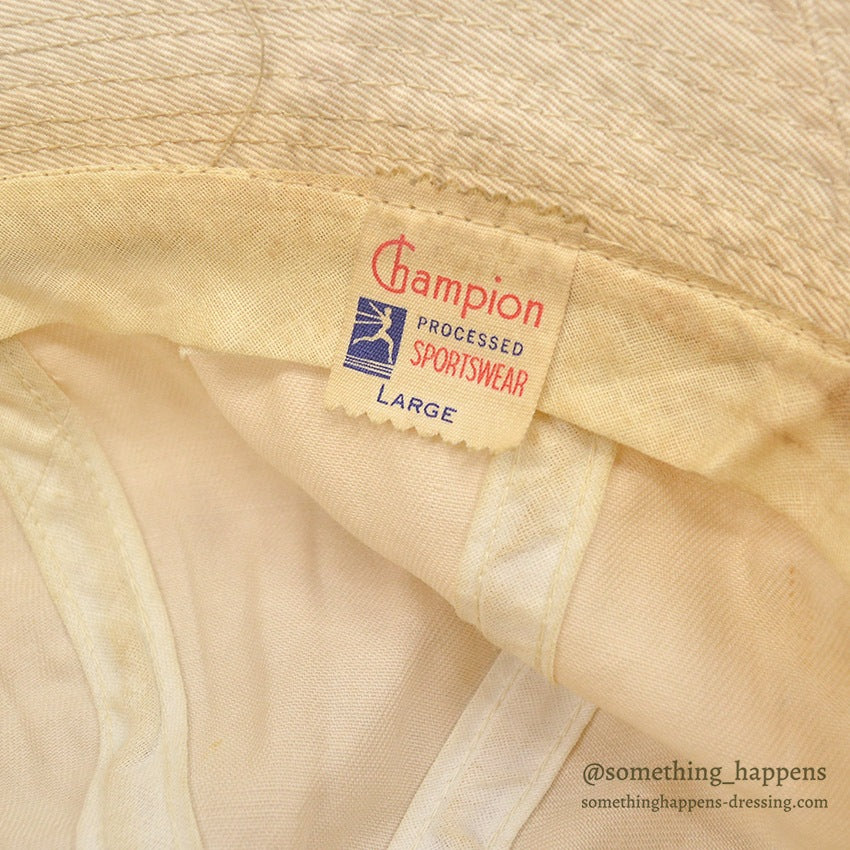 1950's CHAMPION AUTOGRAPH MEMORIAL HAT... LARGE