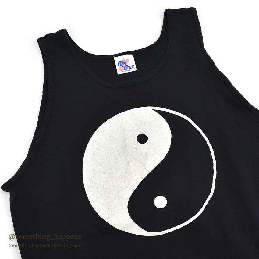 1990's FUN TEES YIN TANG TANK TOP...L