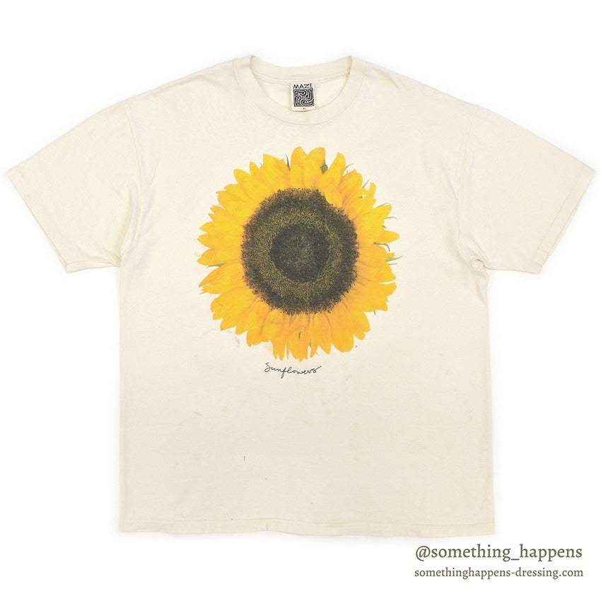 1990's MAZE SUNFLOWER T-SHIRT...XL