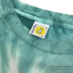 1980's~ SUNDOG TIE DYE SUN FLOWER T-SHIRT ... XL