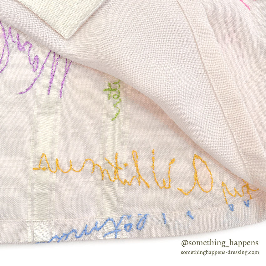 1950's~ NEAL E. THORSEN SIGNATURE EMBROIDERY S/S SHIRT...