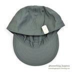 1960's DEADSTOCK USAF CAP, UTILITY, MAN'S COTTON SATEEN SAGE GREEN 2 ... 71/2