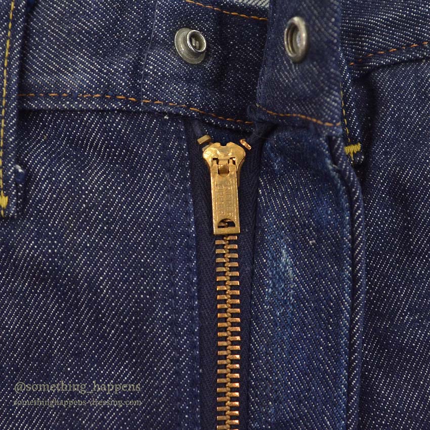 1960's TWISTER 5POCKET DENIM PANTS...W34/L30