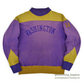 1930's BURGHARDT WOOL SWEAT SHIRT / HUGE SIZE...