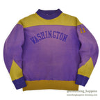 1930's BURGHARDT WOOL SWEAT SHIRT / HUGE SIZE ...