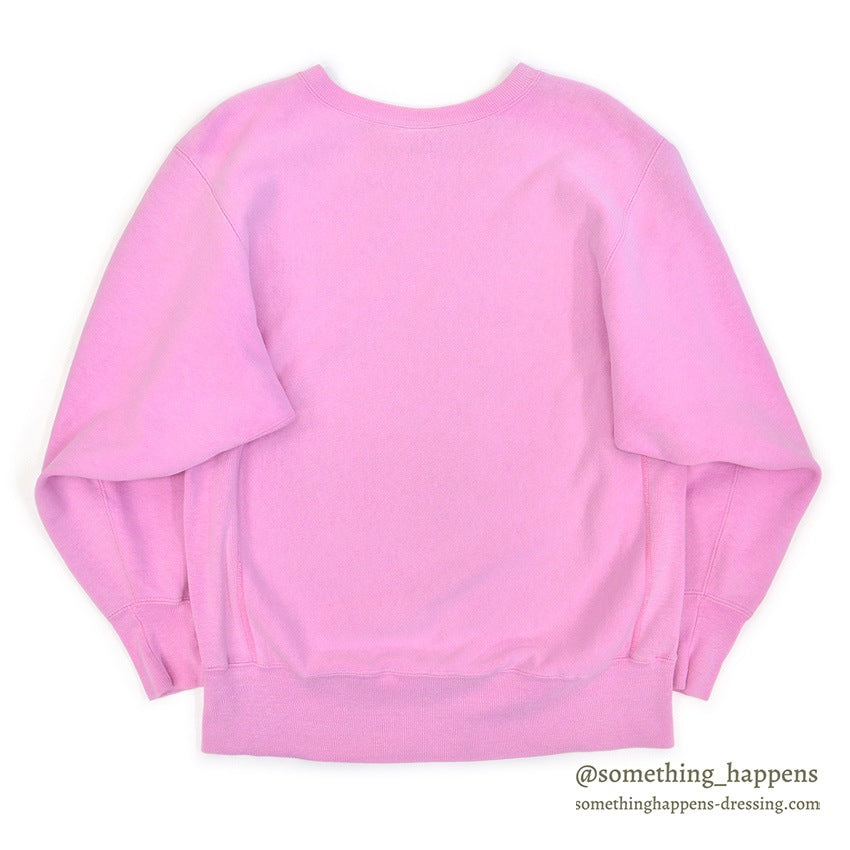 1990's CHAMPION REVERSE WEAVE SWEAT SHIRT / PINK ... L