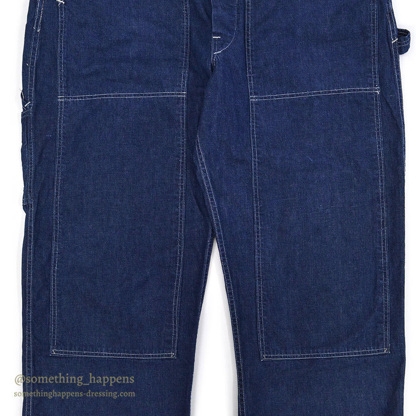 1950's CARTER'S DOUBLE KNEE DENIM OVERALL ... W44/L31