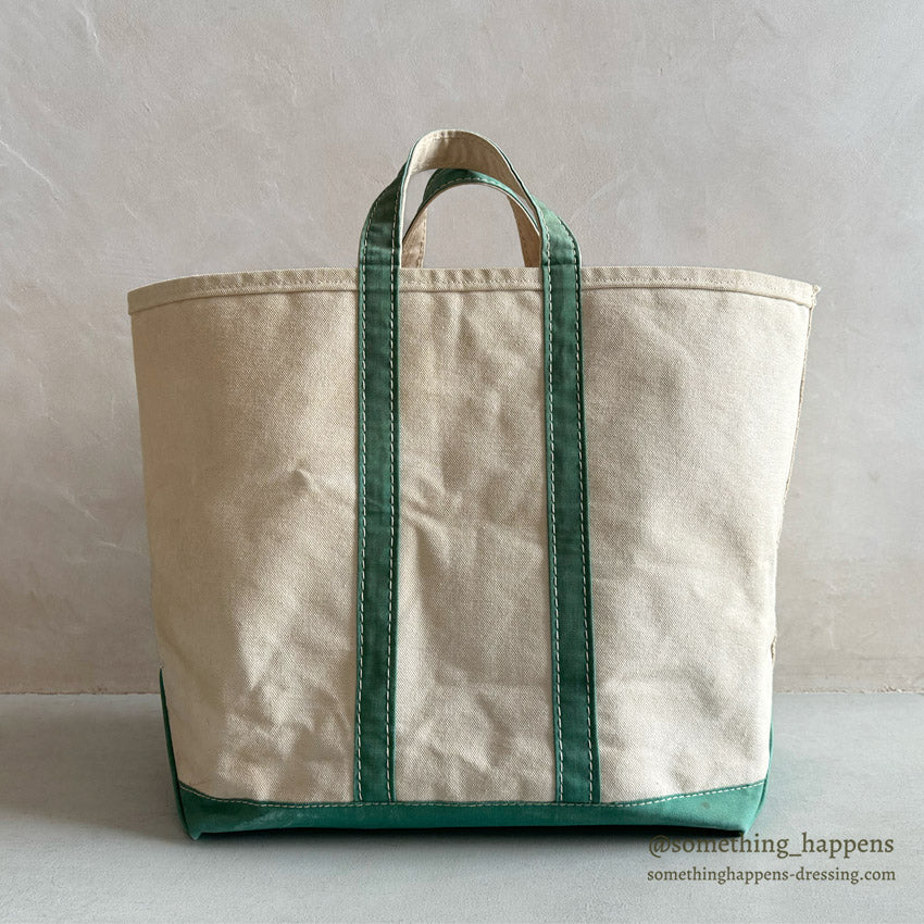 1970's L.L.BEAN BOAT AND TOTE GREEN / RARE COLOR ...