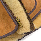 1960's MOUTON SHEARLING VEST...