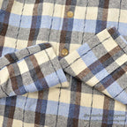 1950's McGREGOR PLAID WOOL SHIRT...ML