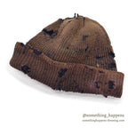 Around 1970's USNAVY FADED WATCH CAP / PERFECT PATINA... AS IS
