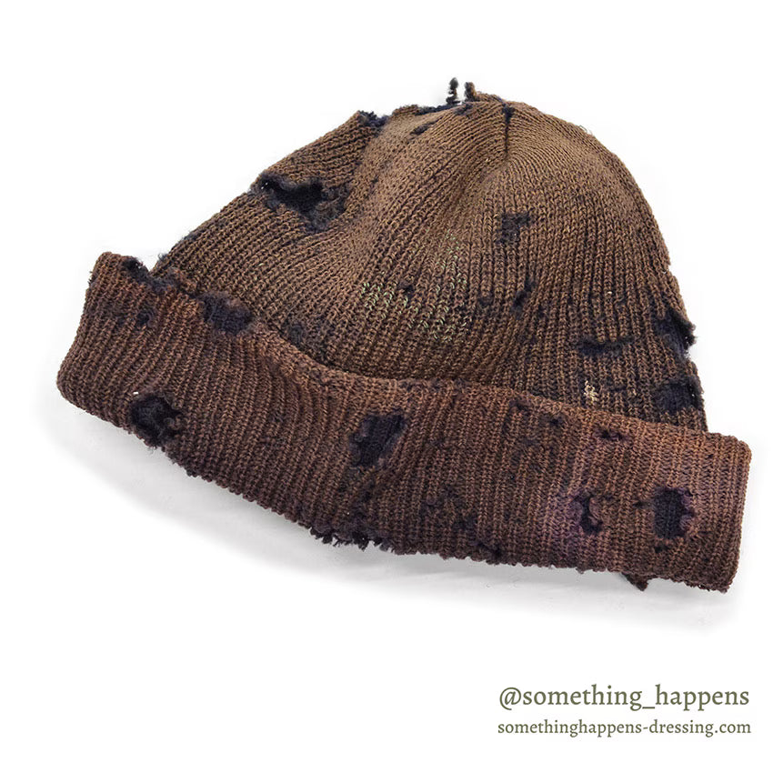 Around 1970's USNAVY FADED WATCH CAP / PERFECT PATINA... AS IS