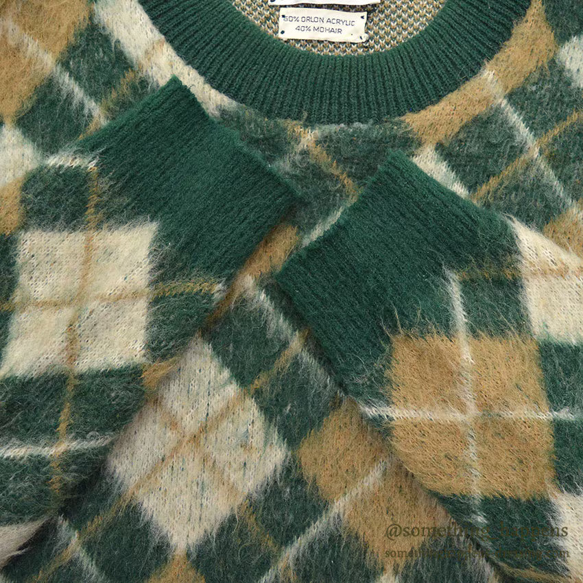 1960's TOWNE & KING MOHAIR SWEATER...L