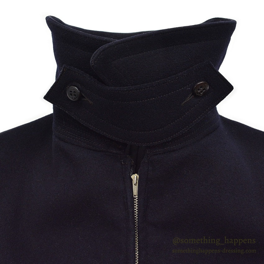 1910's~ USNAVY WW1 ERA P-COAT MODIFIED JACKET...