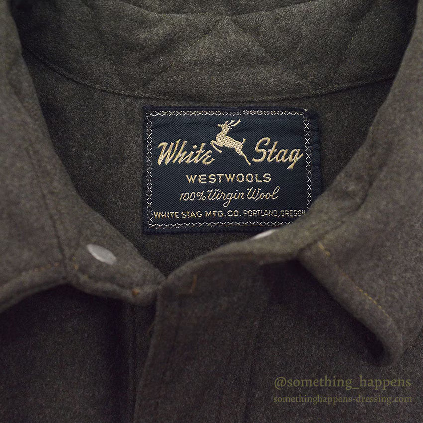 1950's WHITE STAG SINGLE MACKINAW CRUISER JACKET ...