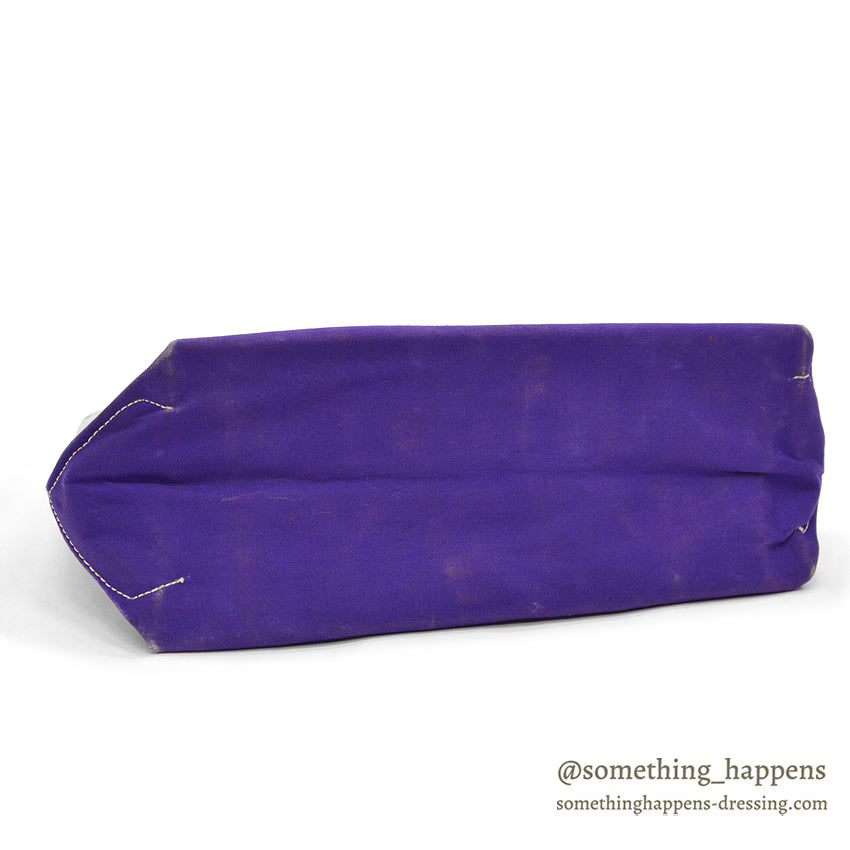~1980's L.L.BEAN BOAT AND TOTE / PURPLE ...