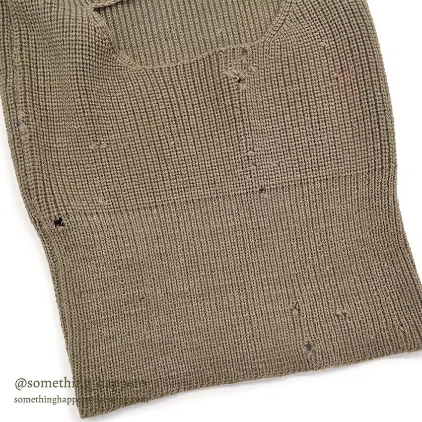 c.1940 OLD KNIT BALACLAVA ...