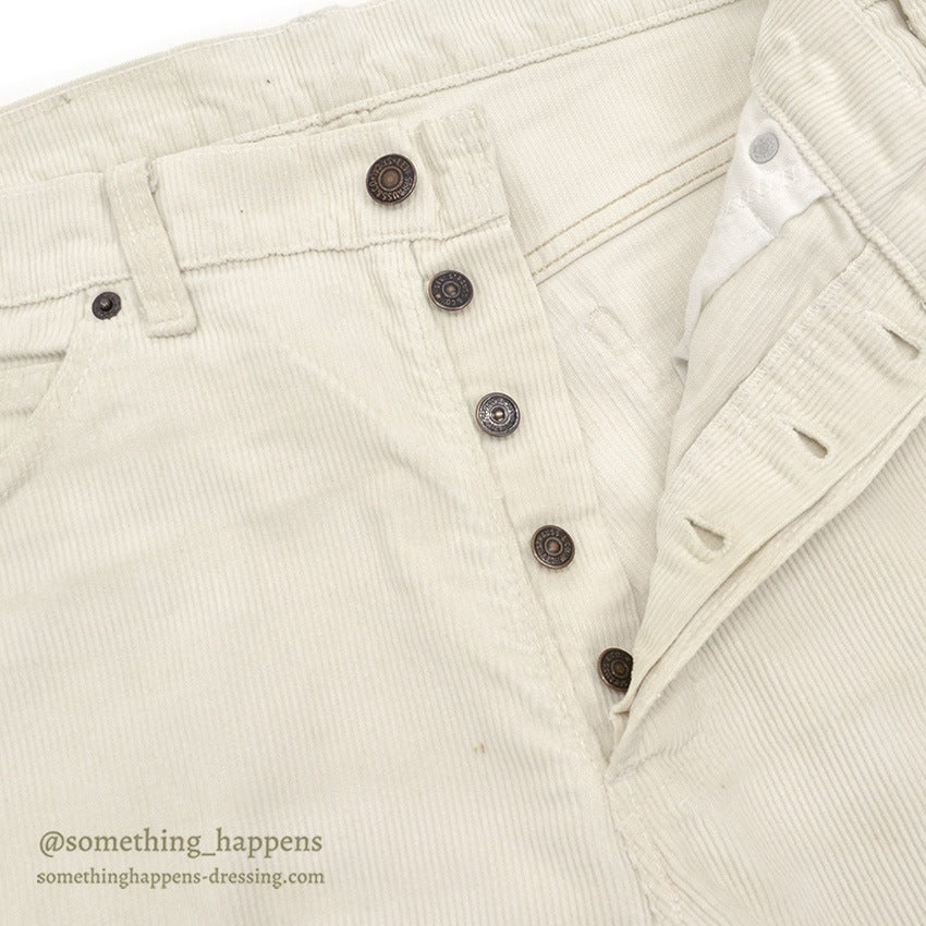 1980's Levi's 521 CORDUROY PANTS...W35/L29