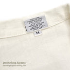 1990's CP SHADES LINEN WORK JACKET / WHITE ... M