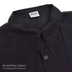 1990's CP SHADES LINEN JACKET / BLACK...M