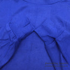 1970's DEADSTOCK USNAVY FLIGHT DECK CREW JERSEY / BLUE ... L