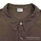 CP SHADES LINEN WORK JACKET / BROWN ... L